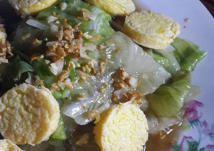 Cara Gampang Membuat Tumis Sayur Kol dan Tahu Jepang yang Menggugah Selera