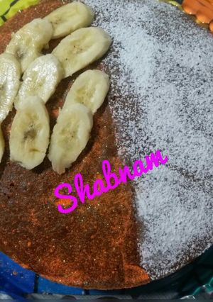 عکسی از دستور کیک دارچین