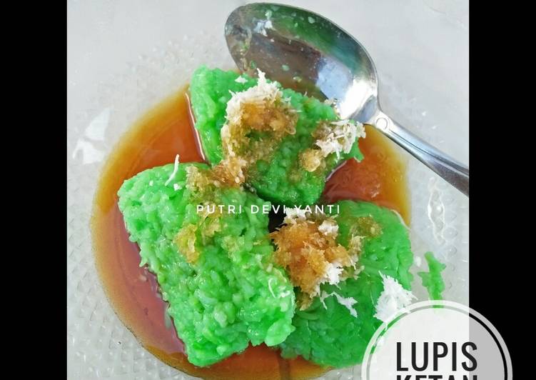 resep cara buat Lupis Ketan