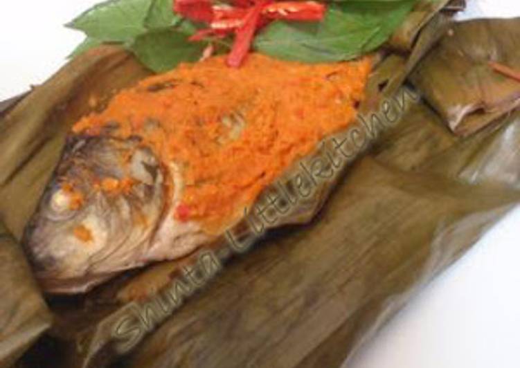 Resep Pepes Ikan Mas Bumbu Merah Oleh Dapur Mungil By Shinta