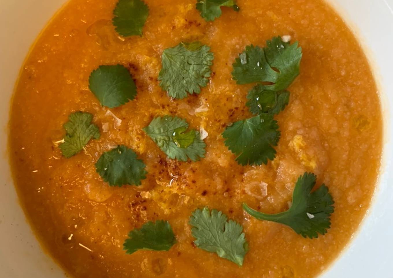 Cauliflower and Carrot Soup