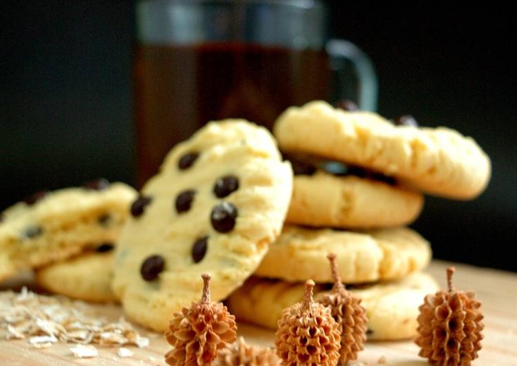 Resep Vanilla chocochips cookies gluten free (mocaf) Anti Gagal