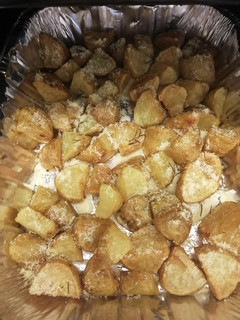 Una foto de Papitas doradas