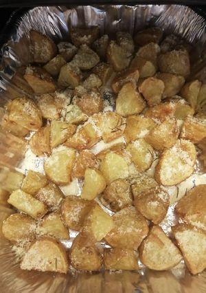 Una foto de Papitas doradas