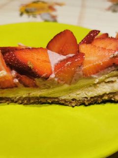 Une photo de Cheesecake fraise