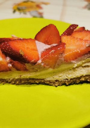Une photo de Cheesecake fraise