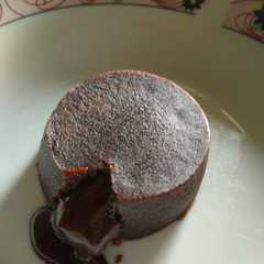 รูปของ Cokelat lava kukus