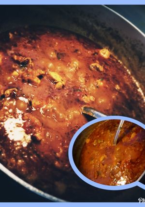 A picture of Creamy chicken curry.