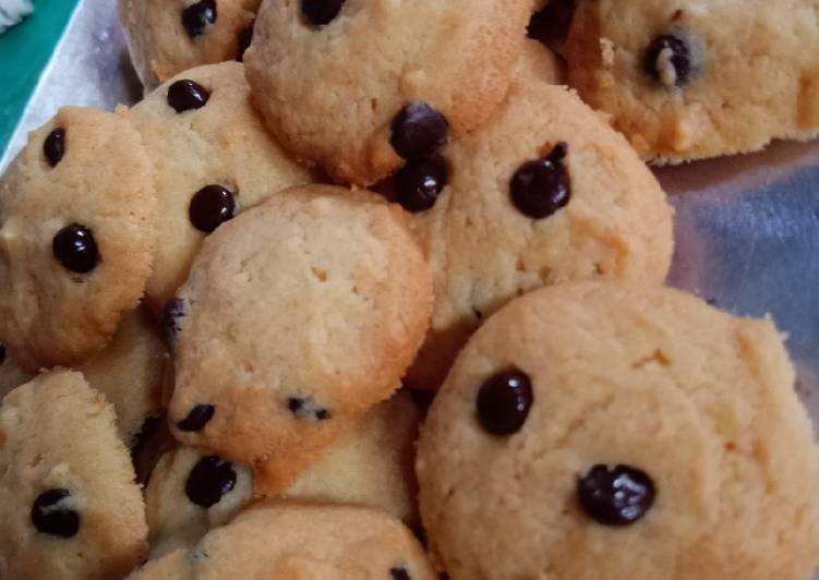 Bagaimana Membuat Vanilla Choco chips Anti Gagal