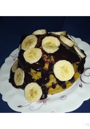 عکسی از دستور پنکیک پرتقالی😋