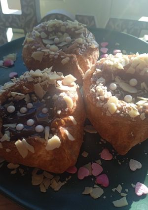Φωτογραφία της συνταγής Air fryer bagels♥️♥️(Valentine Edition)