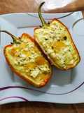 Morrón relleno proteico