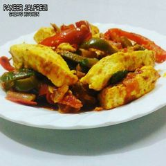 Paneer Jalfrezi A picture of Paneer Jalfrezi.
