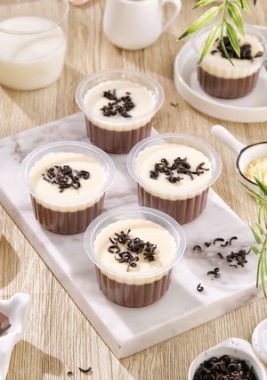 Foto resep Puding coklat keju creamy