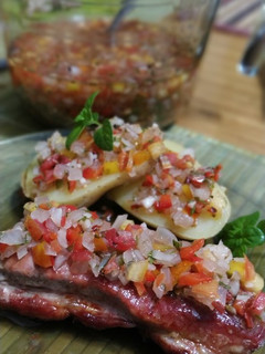Una foto de Salsa criolla
