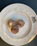 Peanut butter nutty chocolate date balls