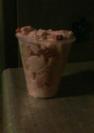Una foto de Fresas con crema dany