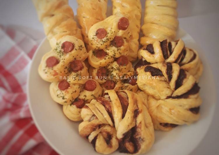 Resep Basic Soft Bun / Roti Manis yang Lezat