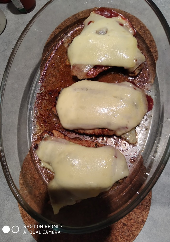 Una foto de Filetes de cerdo a la napolitana