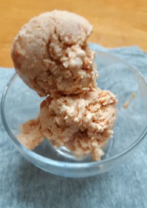 A picture of Watermelon Icecream Made Using Jaggery.
