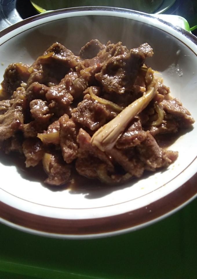 Foto resep Daging sapi sambal kecap