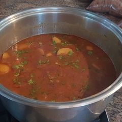A picture of Sugar beans curry.