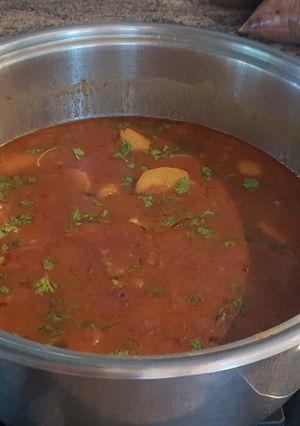 A picture of Sugar beans curry.
