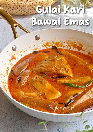 Gambar Gulai Kari Bawal Emas