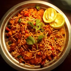 A picture of Ghugni chaat recipe|A signature Bengali delicacy in rainy evenings for every bong household!.