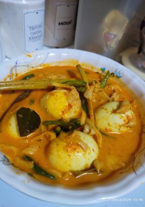 Foto resep Gulai Jamur Tiram & Telur