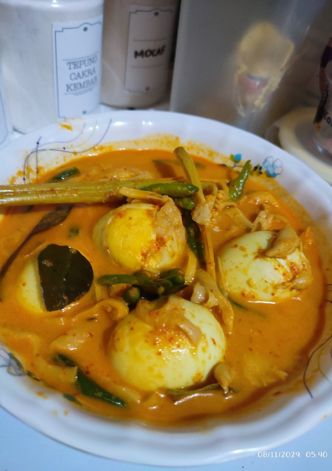 Foto resep Gulai Jamur Tiram & Telur