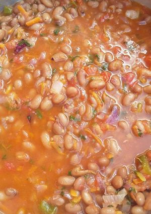 A picture of Beans stew.