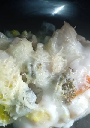 Una foto de Gratín de verduras vegano
