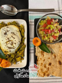 عکسی از دستور باقلا وابیج