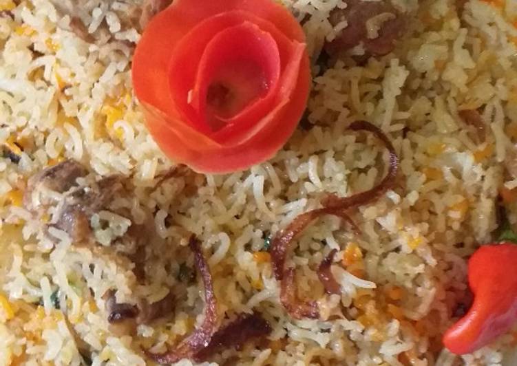 Hydrabad bomby mutton biryani