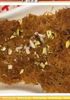 A picture of Meethi seviyan.