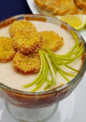 Una foto de Bavaroise de bananas