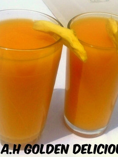 A picture of Mango juice.