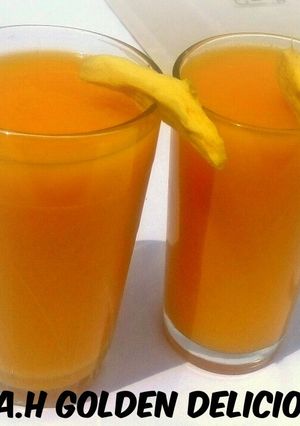 A picture of Mango juice.