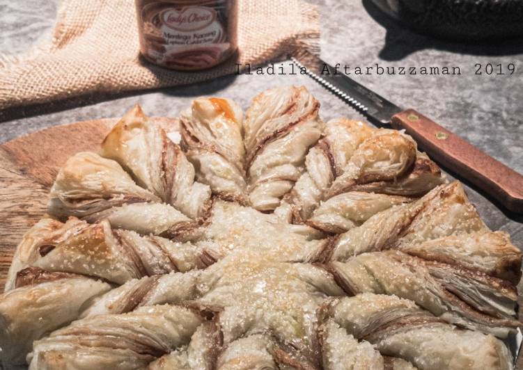 Braided Star puff pastry #iladila