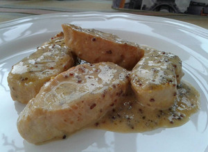 Foto principal de Solomillo de pavo con miel y mostaza