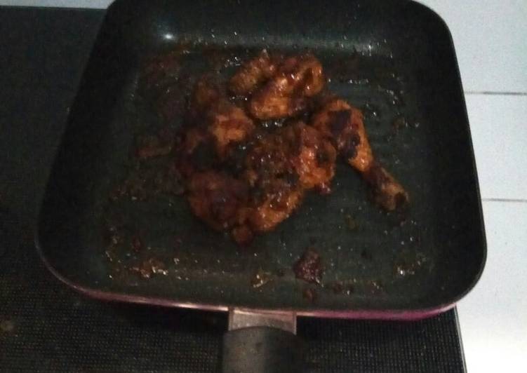 Ayam panggang pedas manis