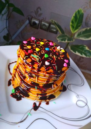 عکسی از دستور پنکیک😋🥞