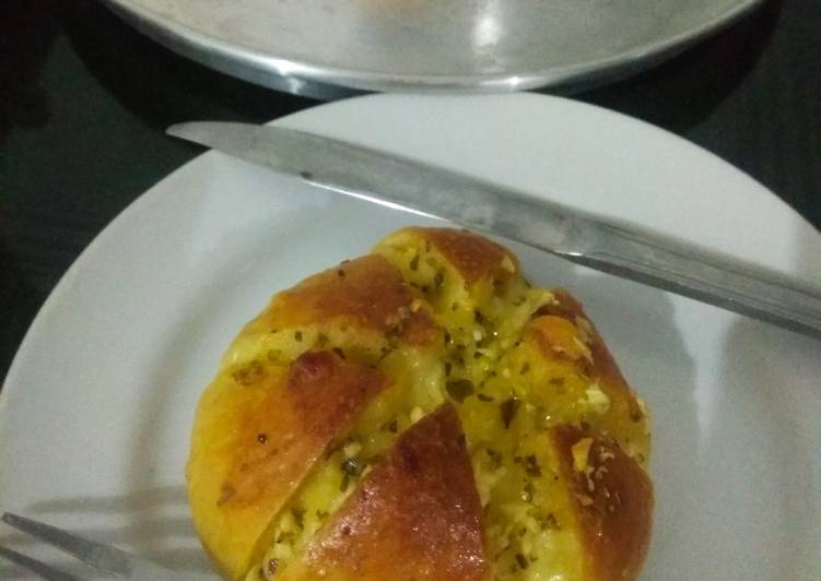 Resep Korean cream cheese Garlic Bread Jadi, Bisa Manjain Lidah