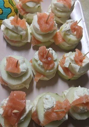 Foto principal de Pincho de salmón y pepino