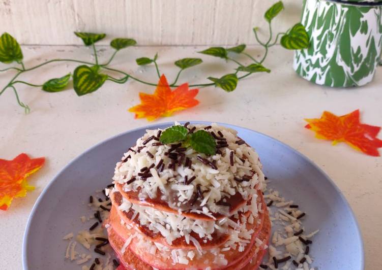 Bagaimana Membuat Strawberry Pancake With Topping, Bisa Manjain Lidah