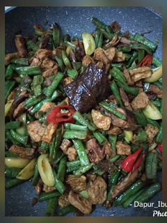 Foto resep Tumis tahu pindang kacang panjang