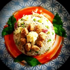 A picture of Nutri cauliflower rice.