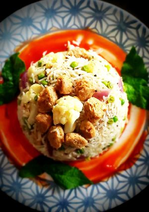 A picture of Nutri cauliflower rice.