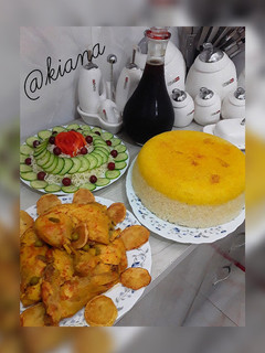 عکسی از دستور ❤ مرغ پرتقالی
